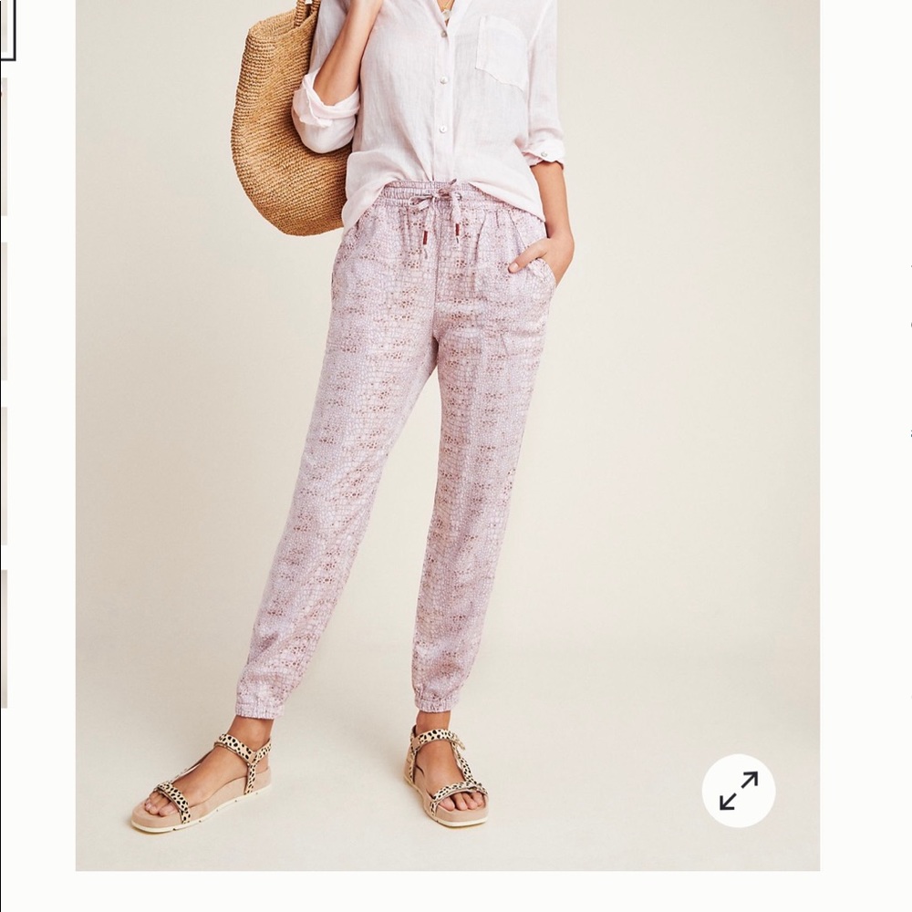 Anthropologie Orana Jogger pink XL